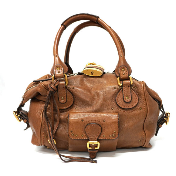 Chloe Handbags - Chloe Paddington Key Bag Brown